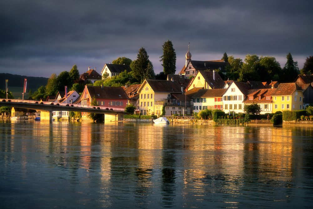 Goldenes Stein am Rhein