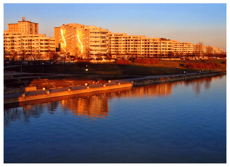 Goldenes Wien an der Donau