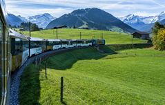 GoldenPass Line Luzern-Interlaken-Montreux.