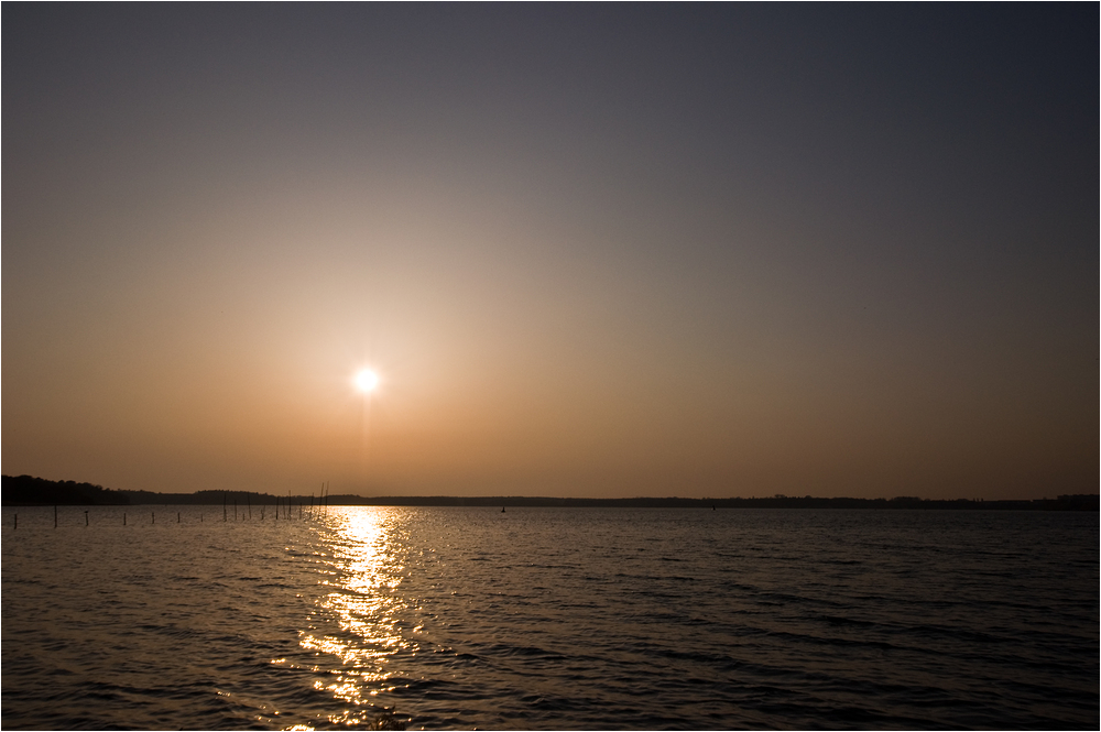 Golderner Abend an der Müritz