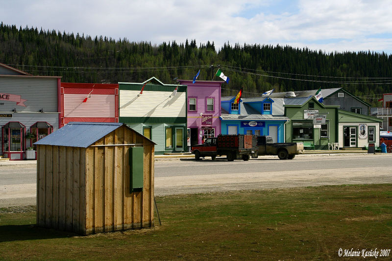 Goldgräberstadt Dawson City