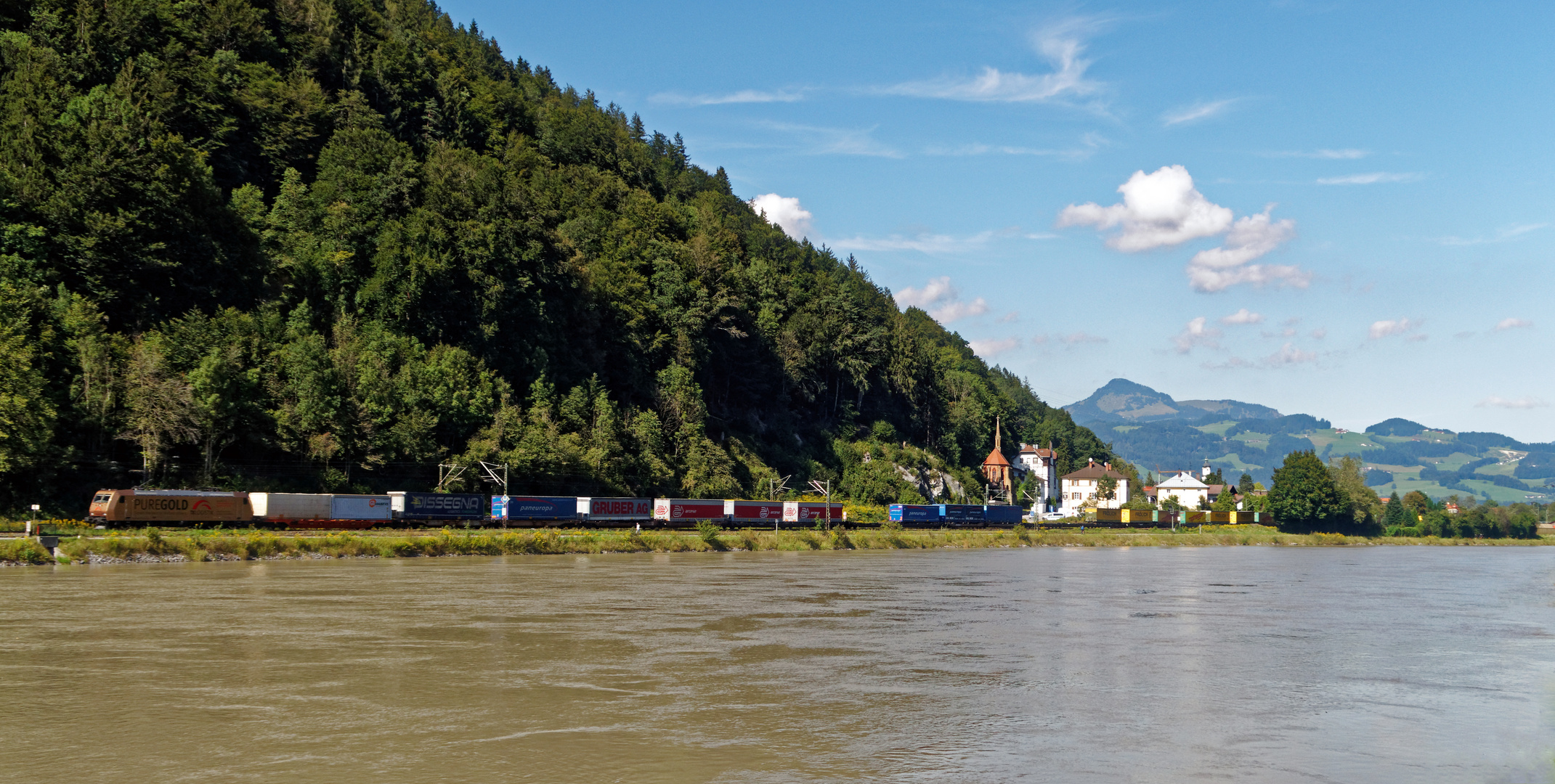 Goldgräberstimmung am Inn