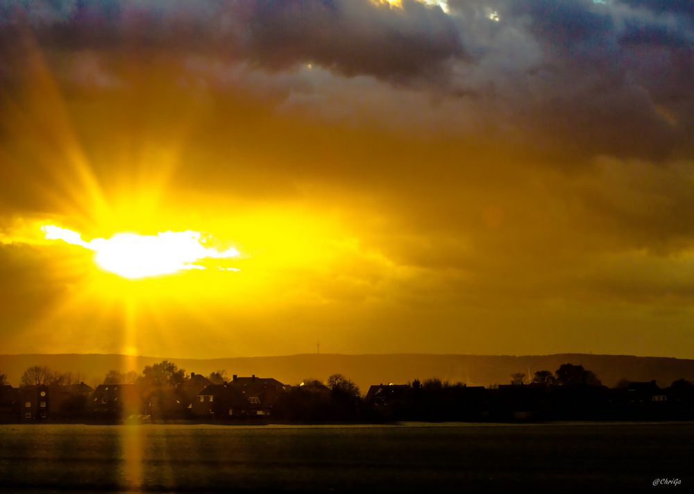 goldige Herbststimmung