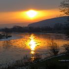 Goldrausch am Morgen - Winter Weser