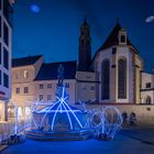 Goldschmiedebrunnen und Annakirche