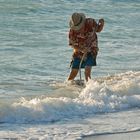 "Goldsucher" am Venice-Strand