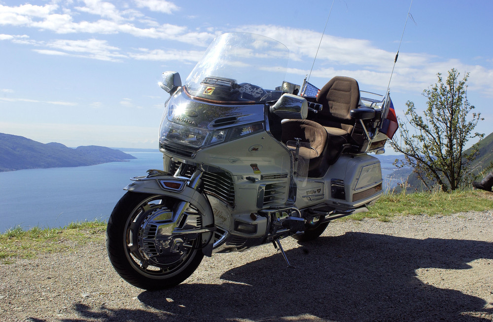 goldwing am gardasee