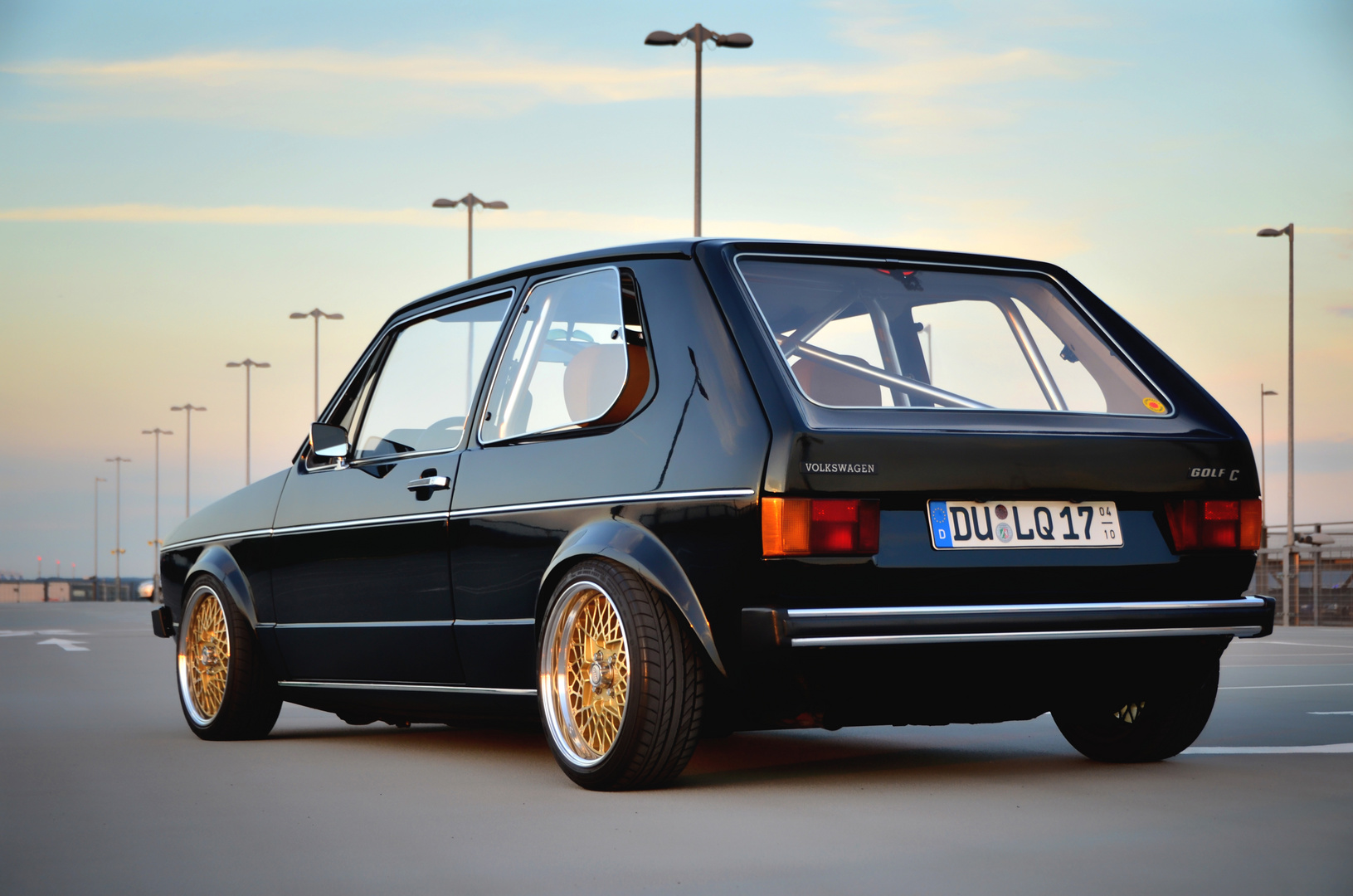 Golf 1 BBS e49 back