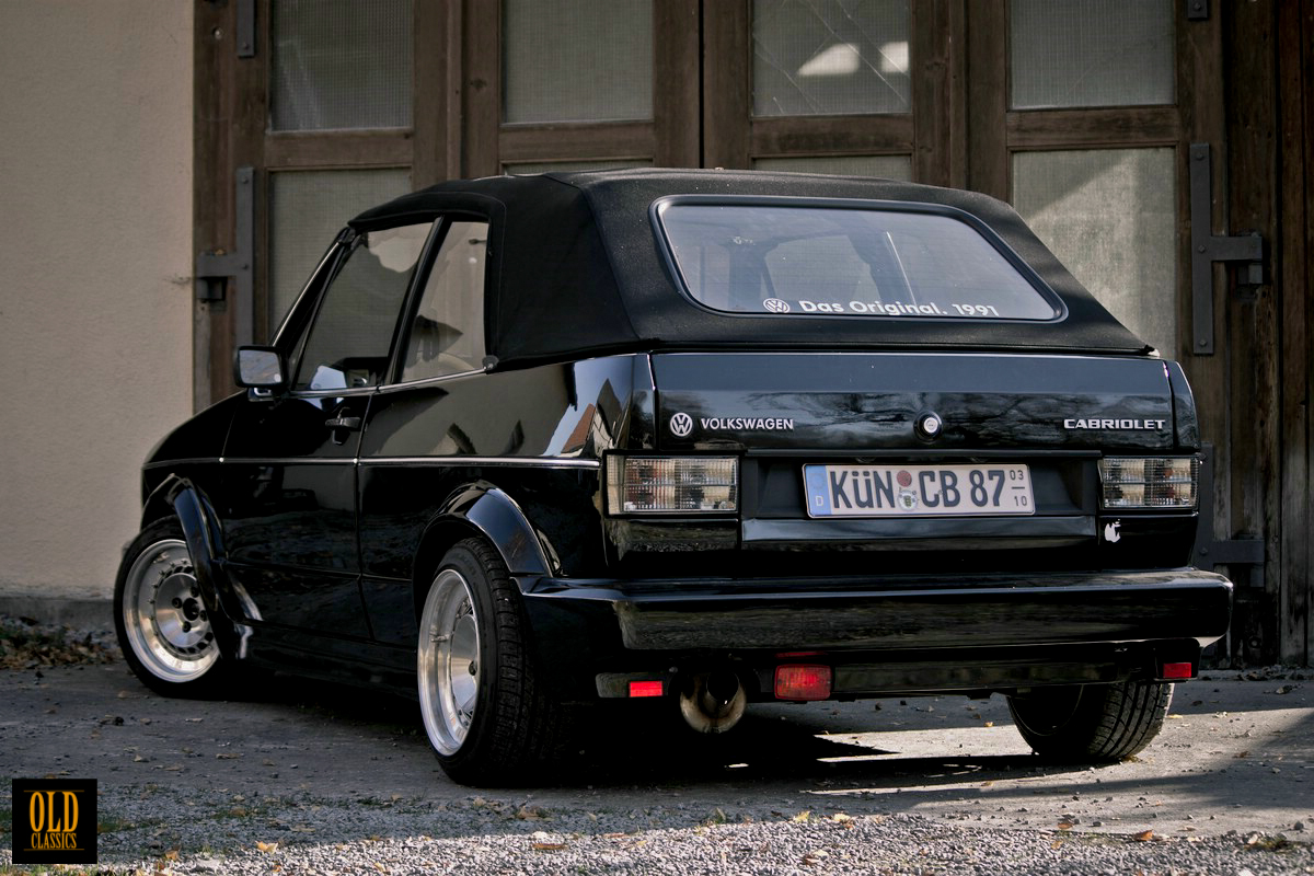 Golf 1 Cabrio Foto & Bild | straße, old, auto Bilder auf ...