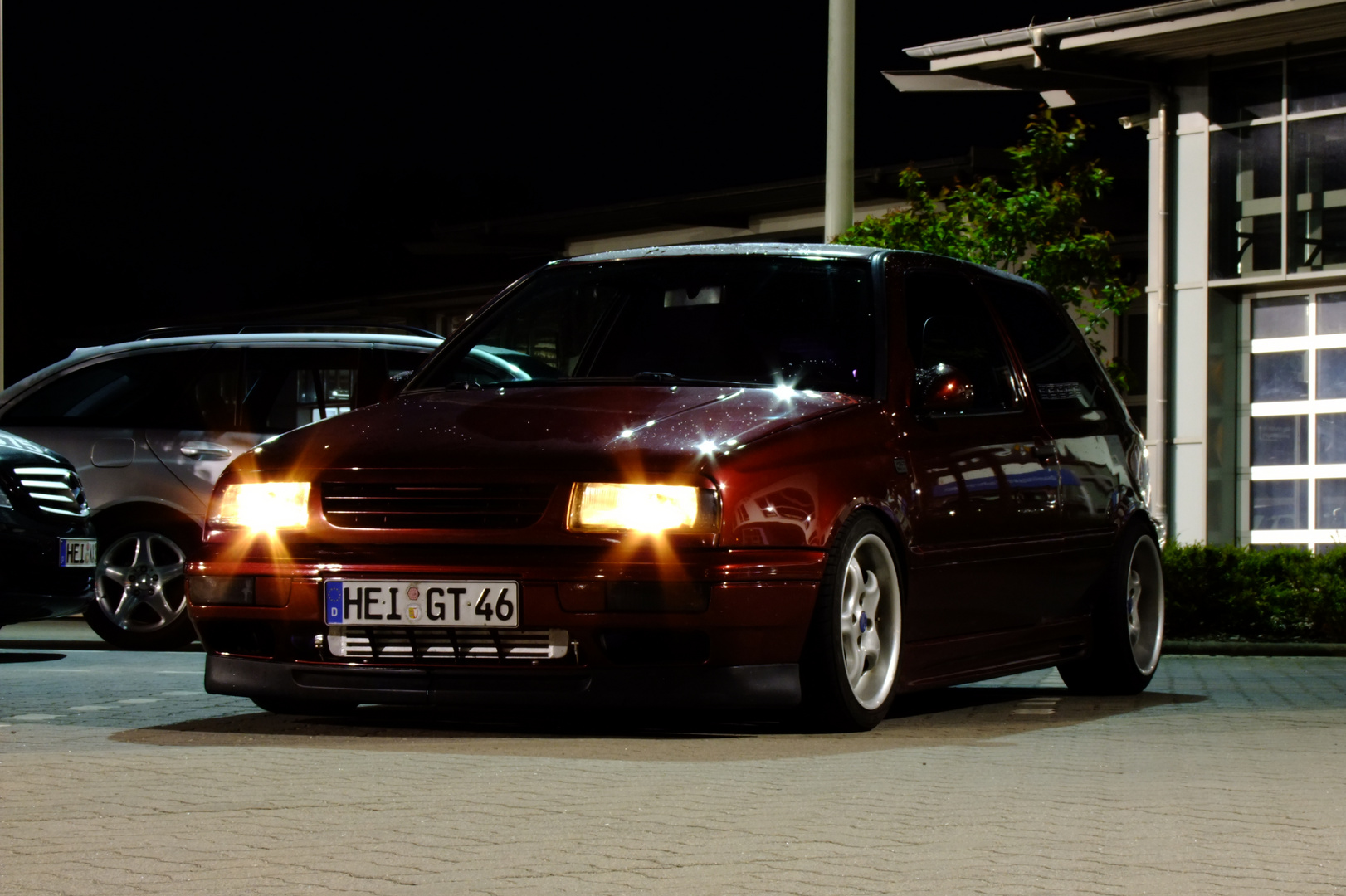 Golf 3 bei nacht