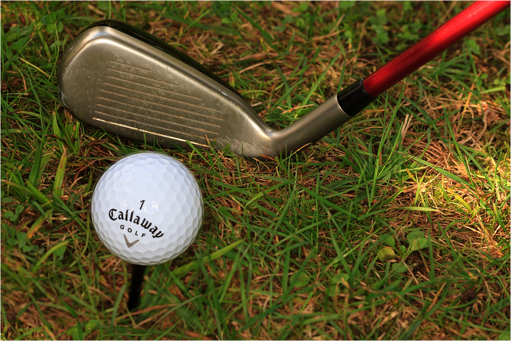 Golf Abschlag …