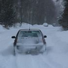 Golf bei Schnee