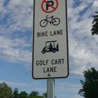 Golf Cart Lane