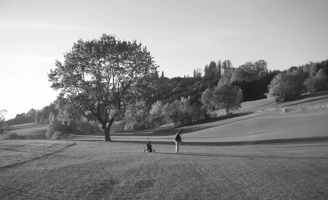 Golf im Herbst