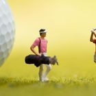 Golf spielen