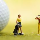 Golf spielen