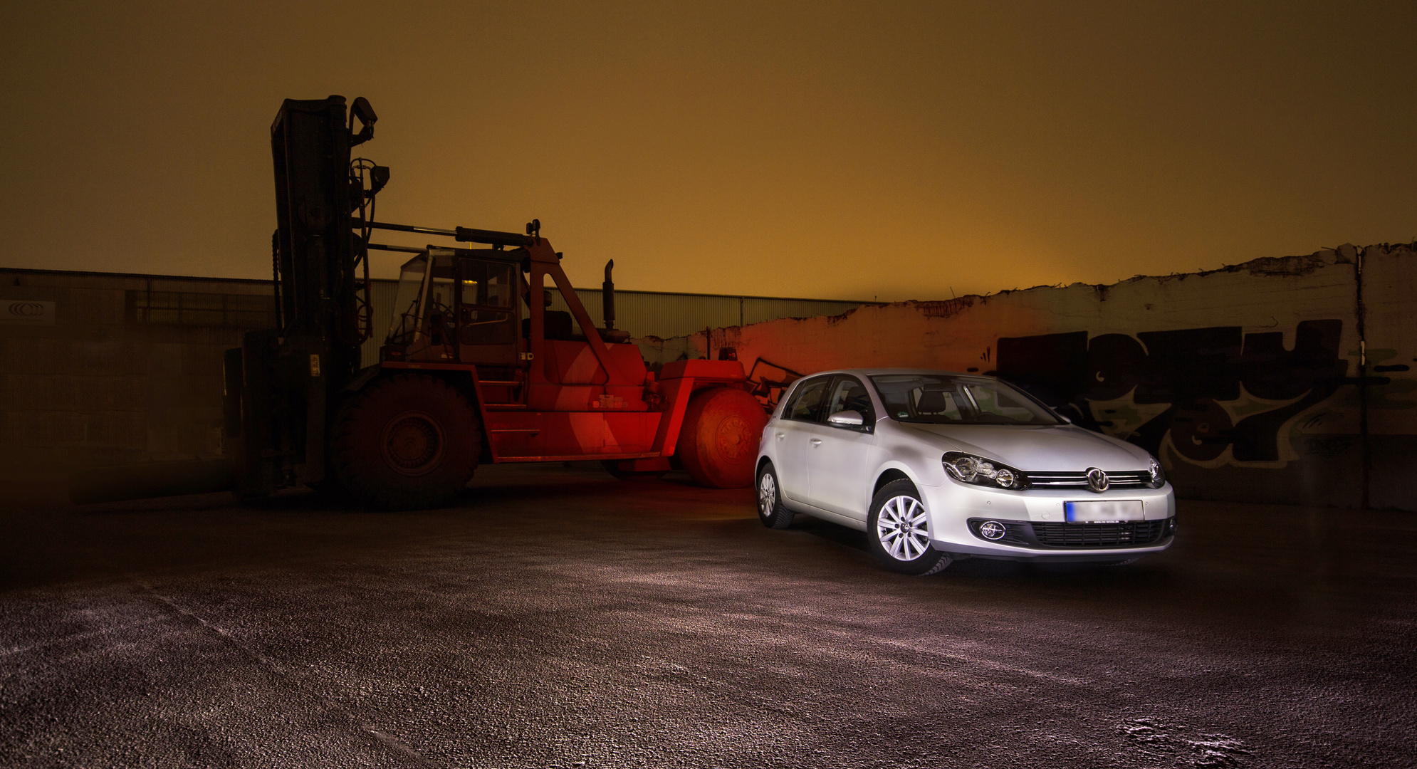 Golf6 Lightpainting...