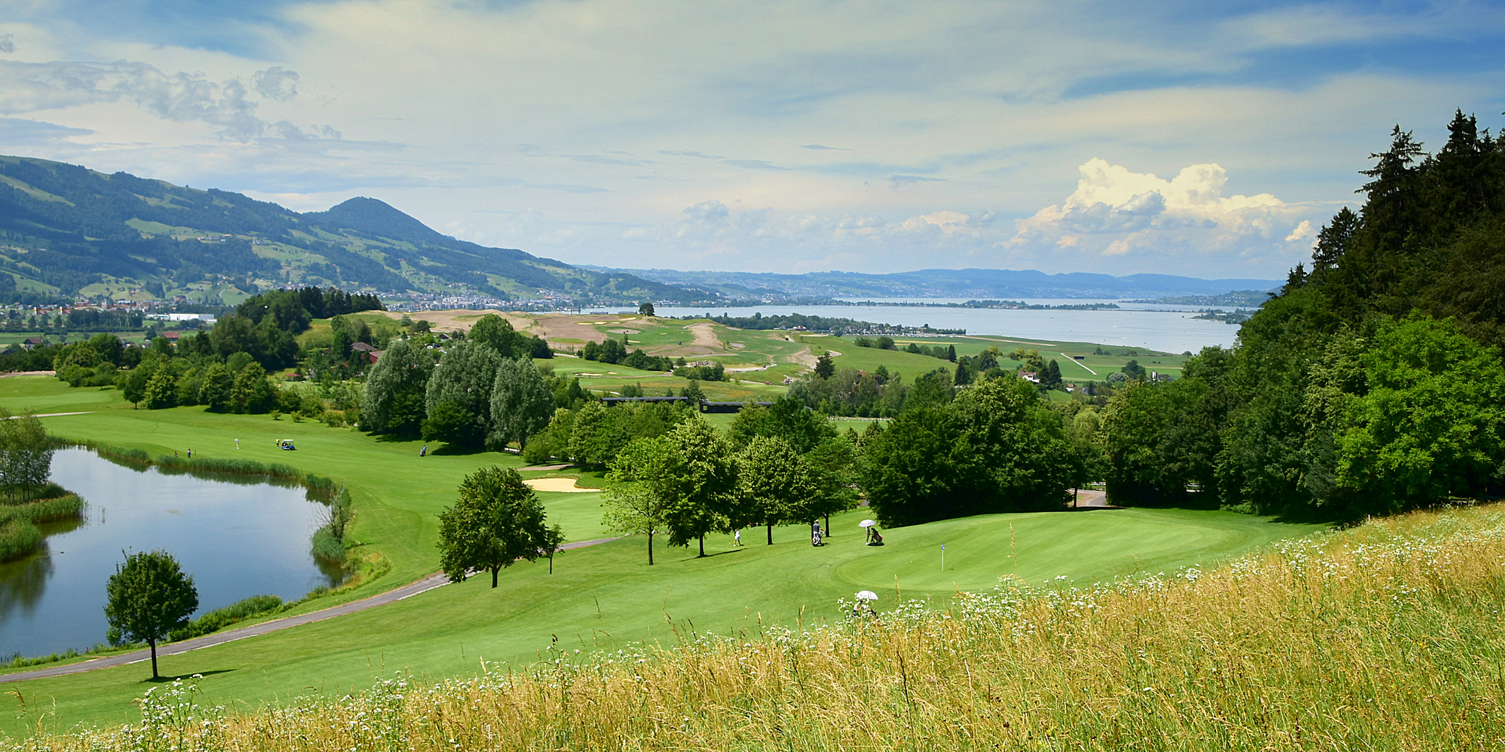 Golfen am Zürisee