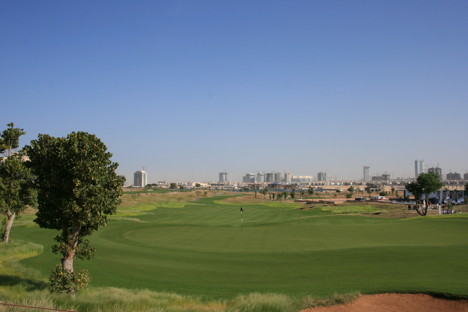 Golfen in der Wüste