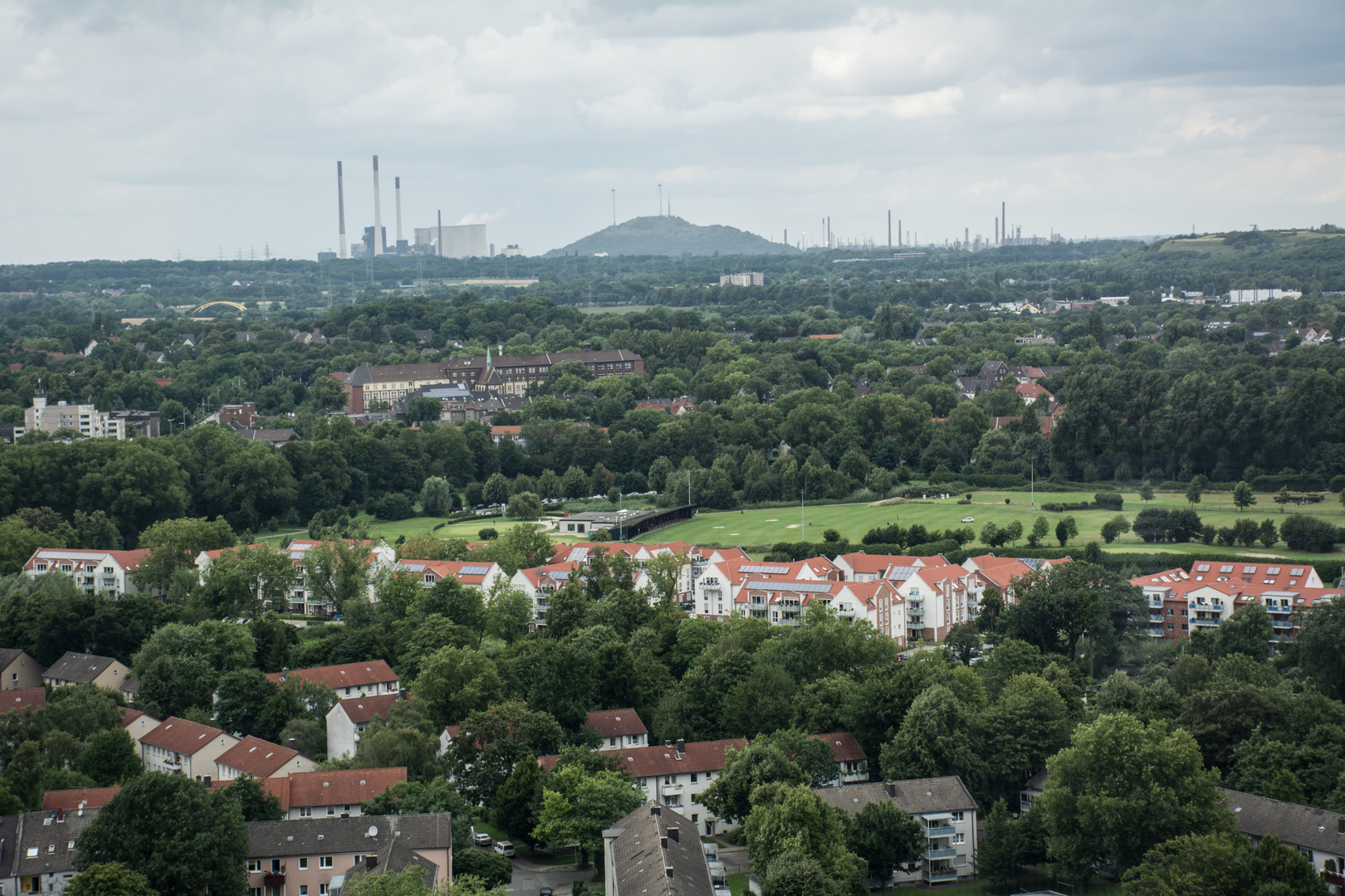 Golfen mitten im Revier