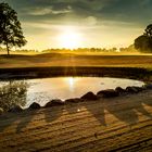 Golfplatz am Morgen