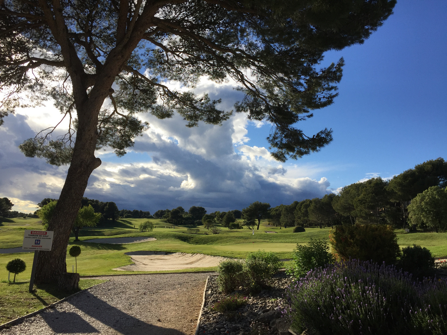 Golfplatz bei Saumane