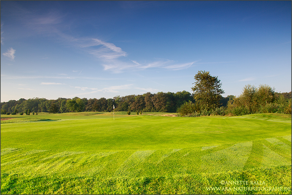 Golfplatz-Idylle