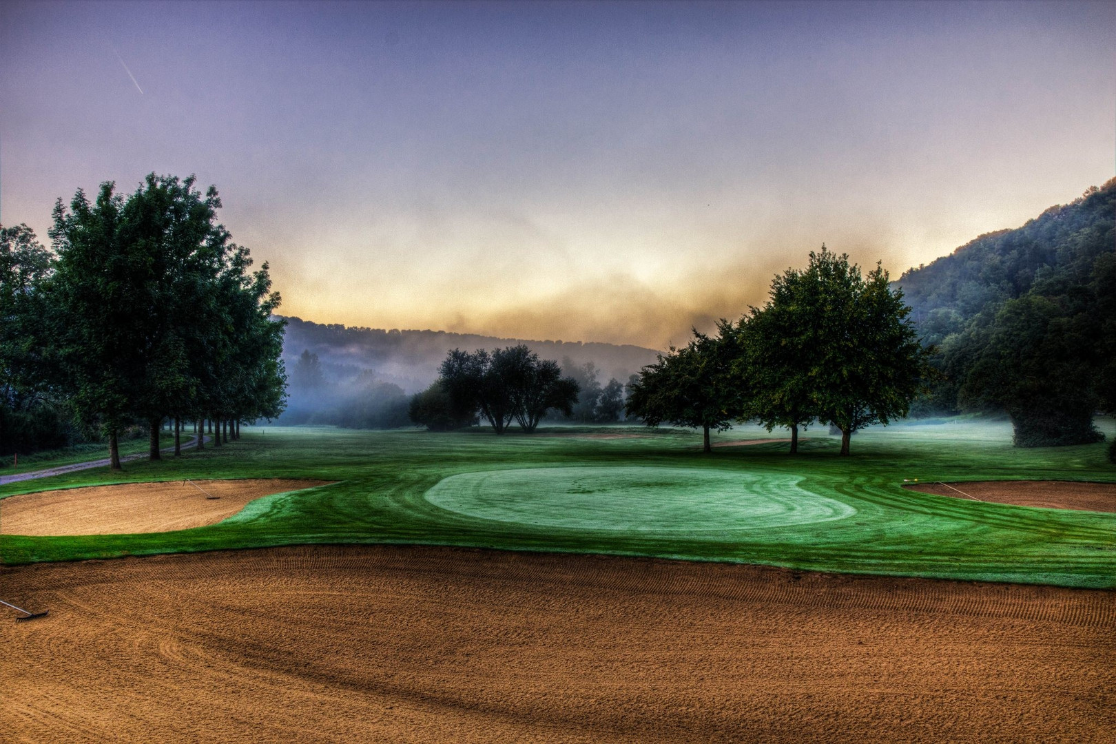 Golfplatz im Neckartal