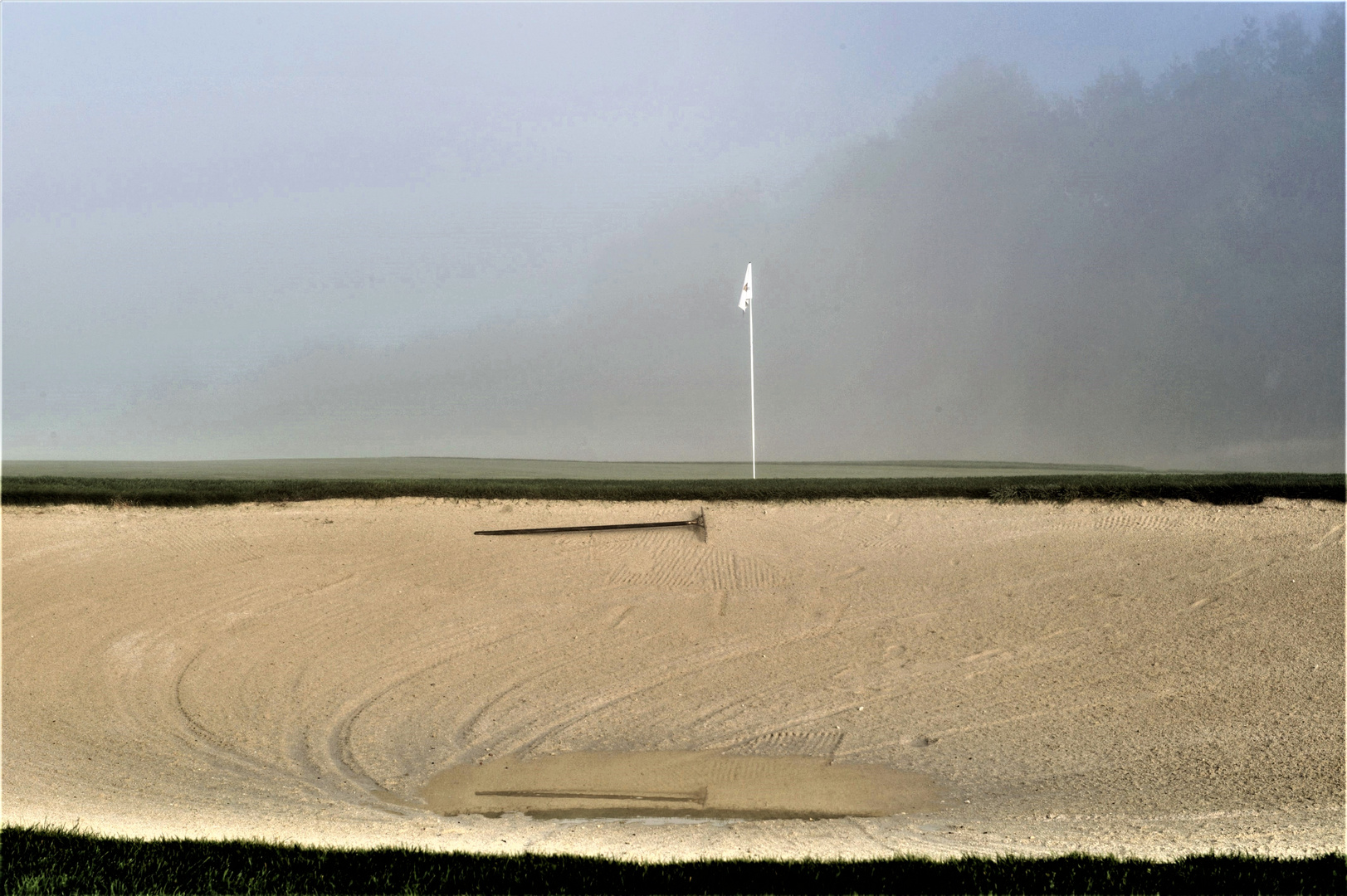 Golfplatz - Sandbunker