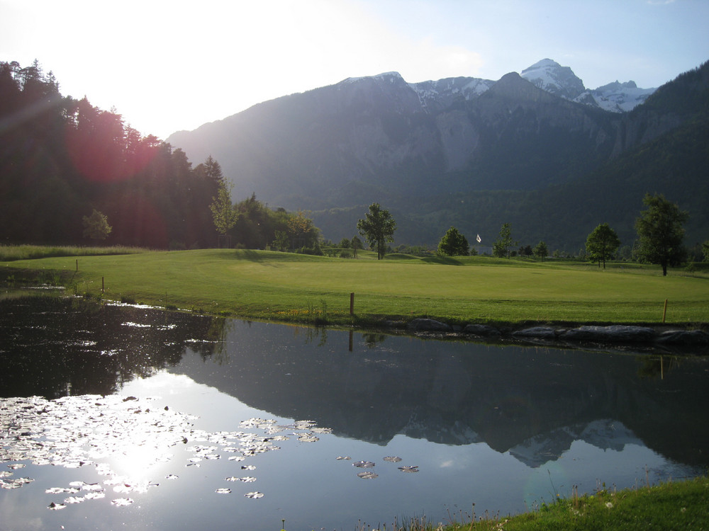 Golfplatzteich