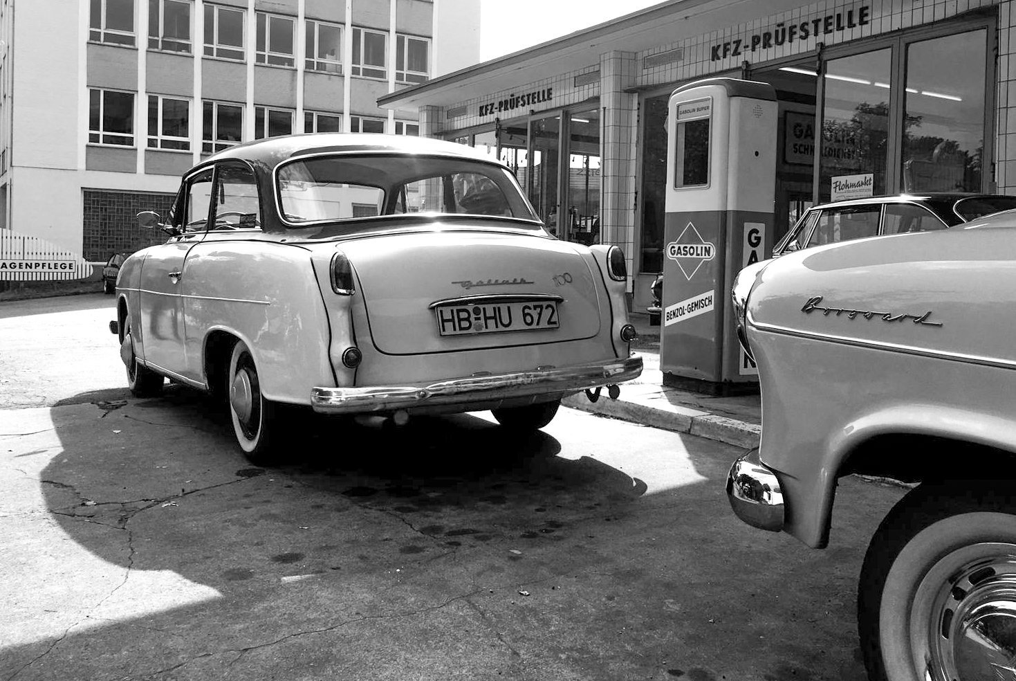 Goliath 1100 und Borgward Isabella 