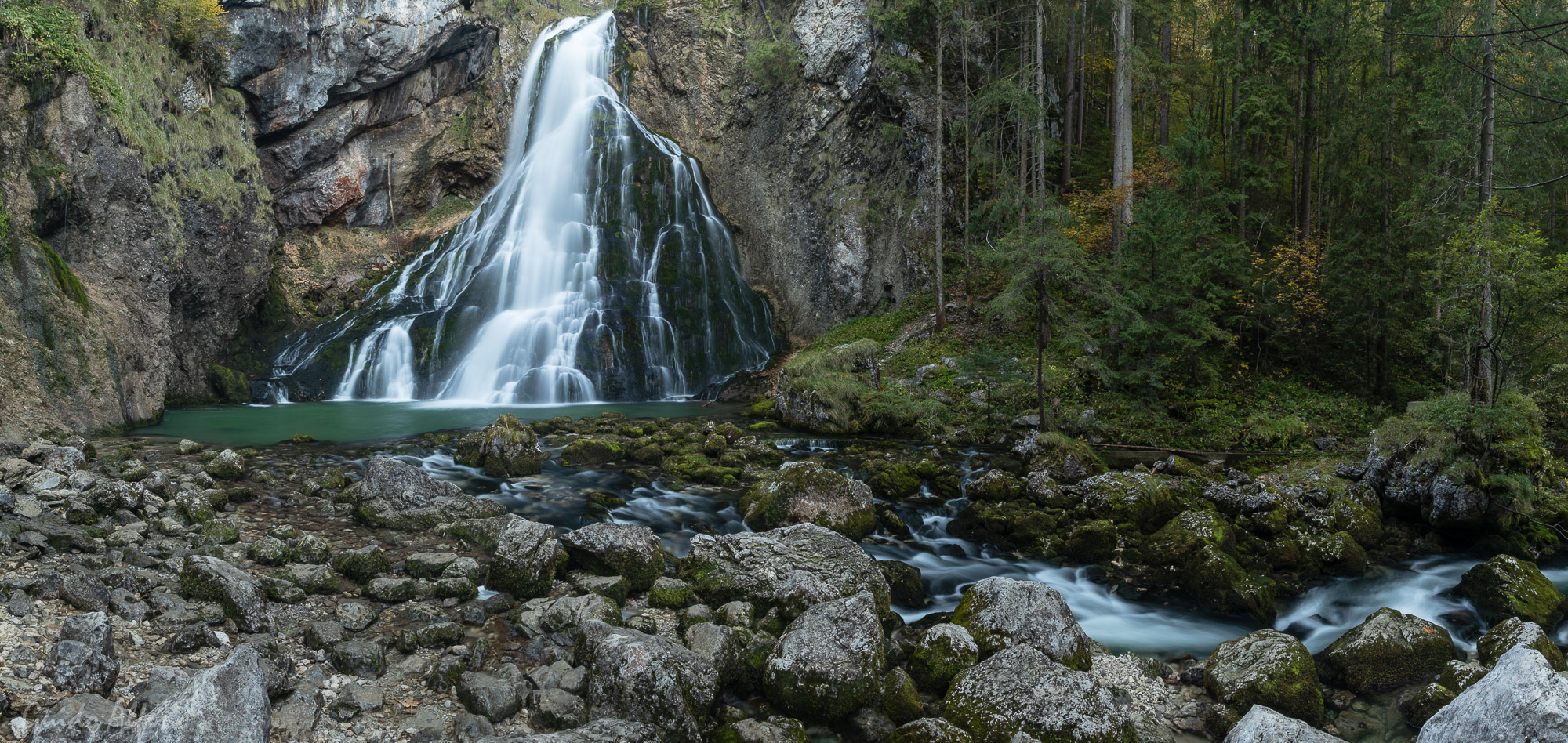 Gollinger Wasserfall Pano