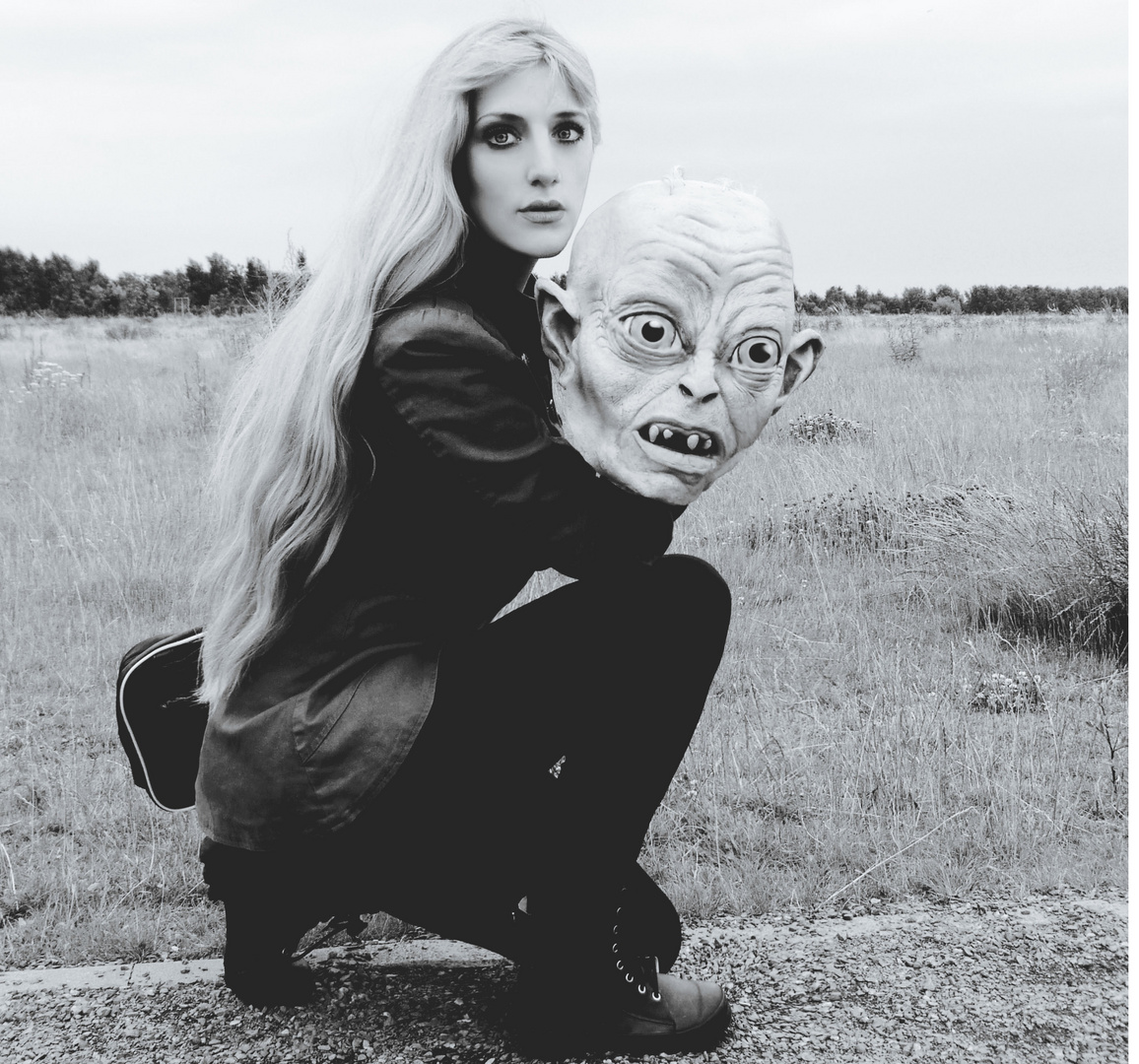 Gollum and Galadriel