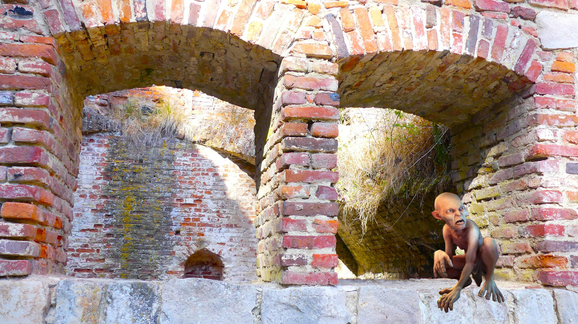 Gollum au château de Guise ( Aisne )