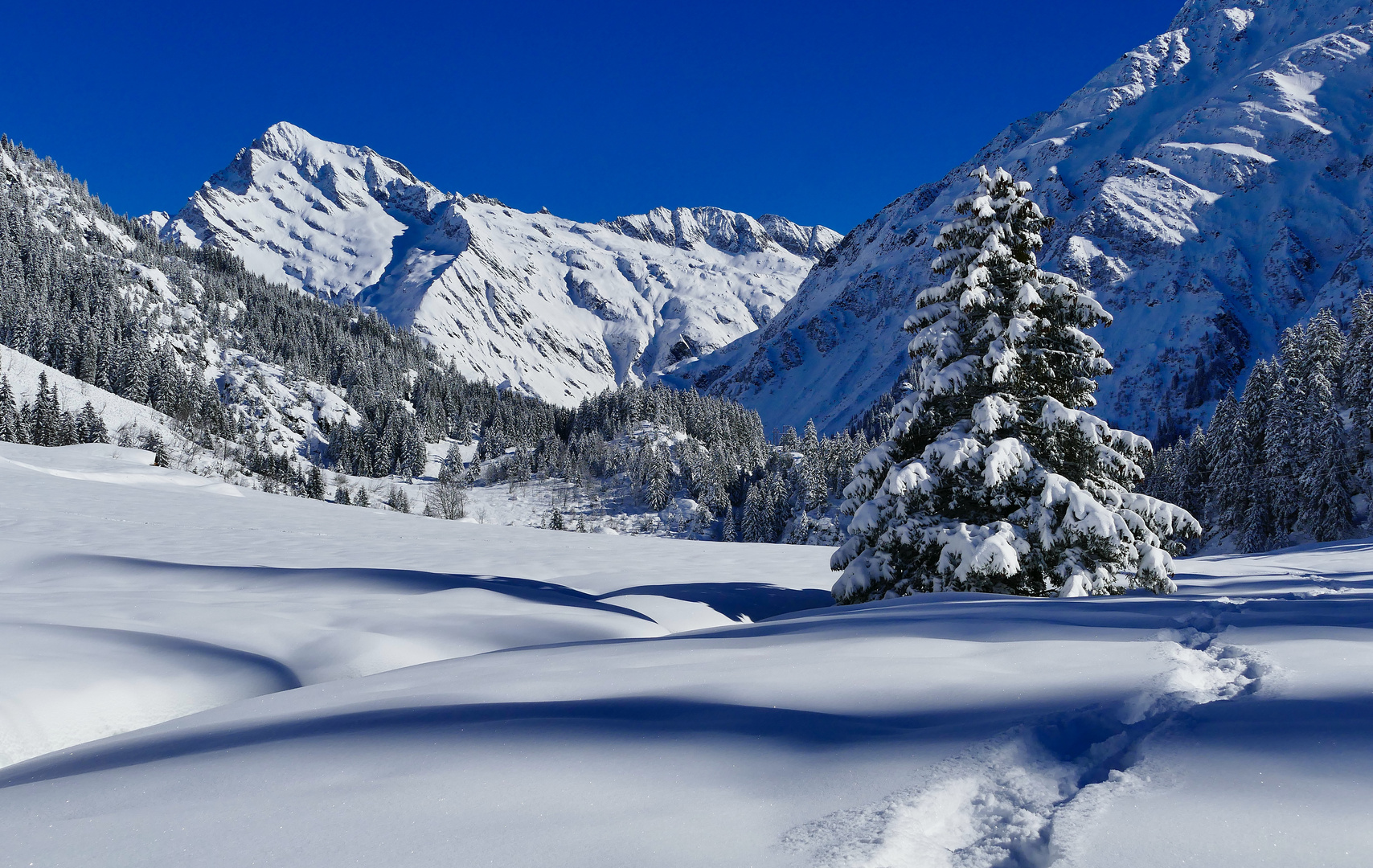 Golzern im Winter