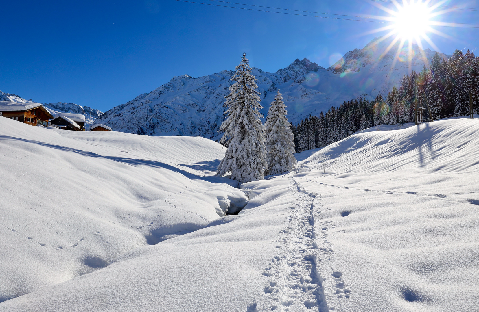 Golzern im Winter