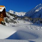 Golzern mit Düssistock im Winter 1 Jan . 2015