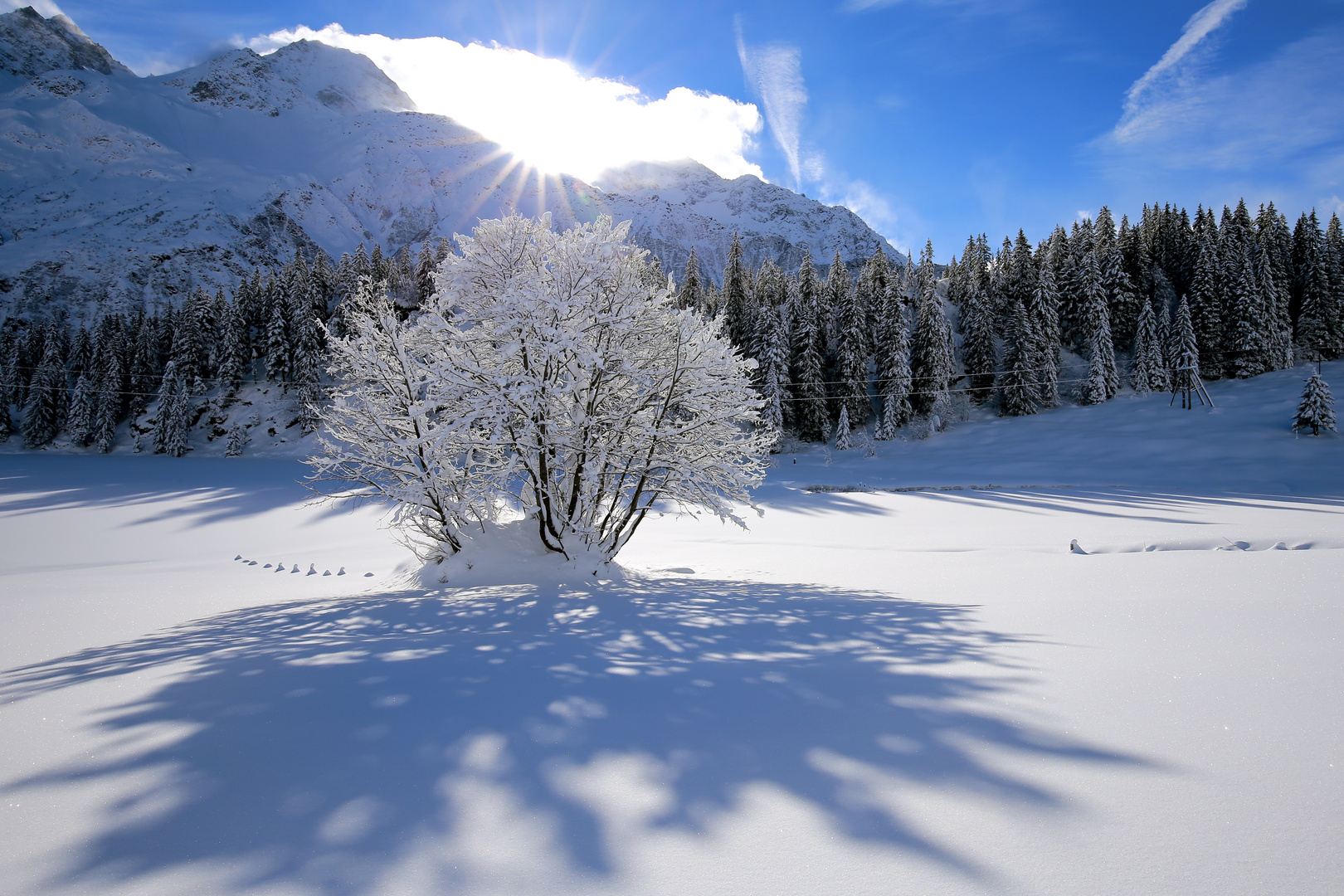 Golzern mit Düssistock im Winter 18 Jan 2015