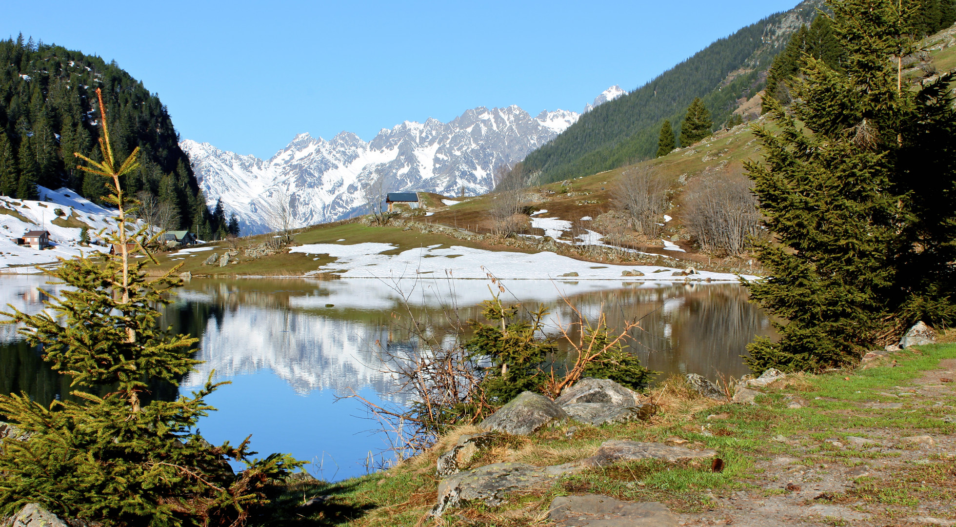 Golzernsee im Frühling, Uri