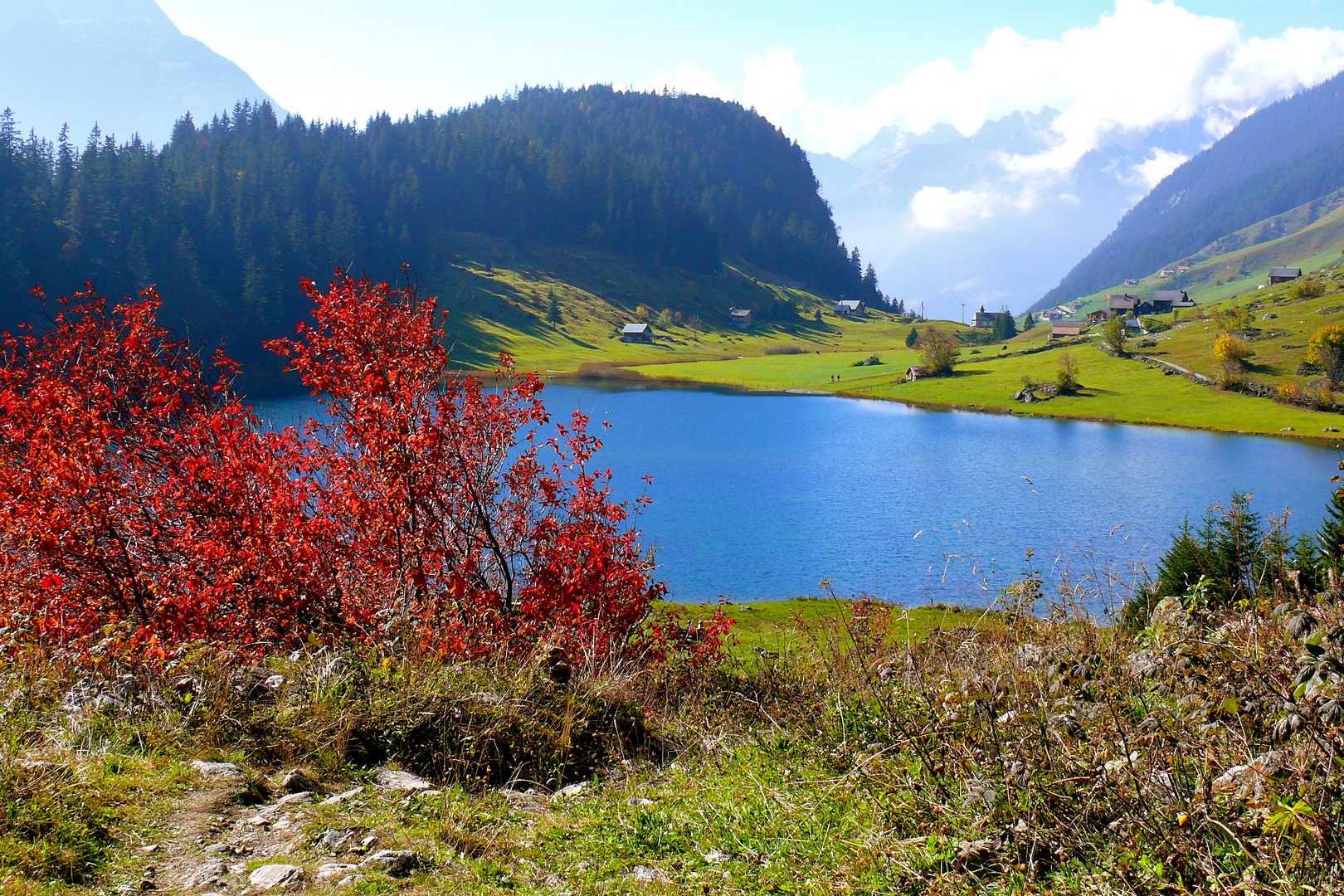 Golzernsee im Herbst