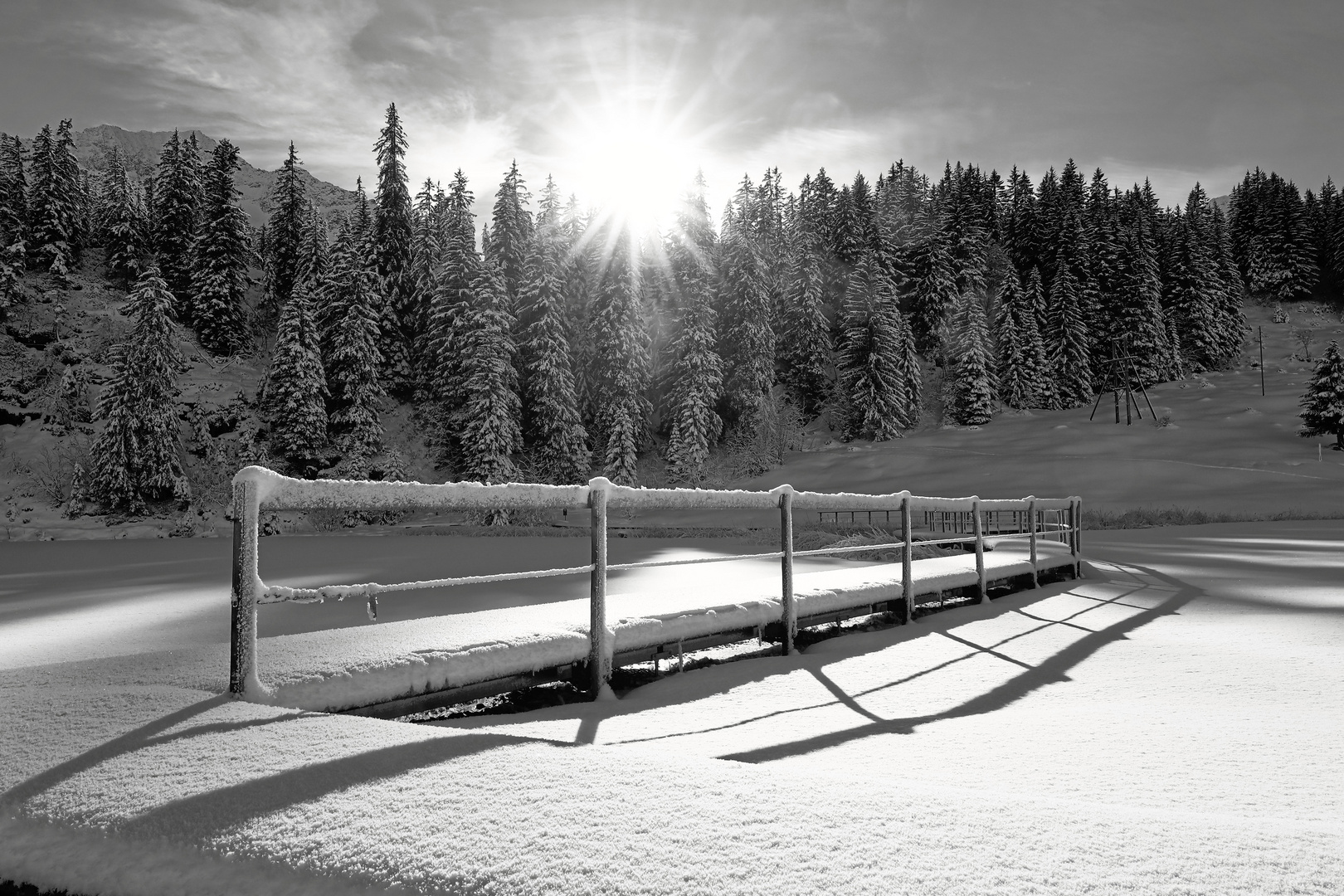 Golzernsee im Winter