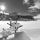 Golzernsee im  Winter