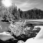 Golzernsee im Winter