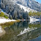 Golzernsee in Weiss