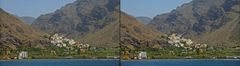 Gomera 2008 vom Boot Vorbeifahr Cha-Cha (3D-X-View) Valle Gran Rey