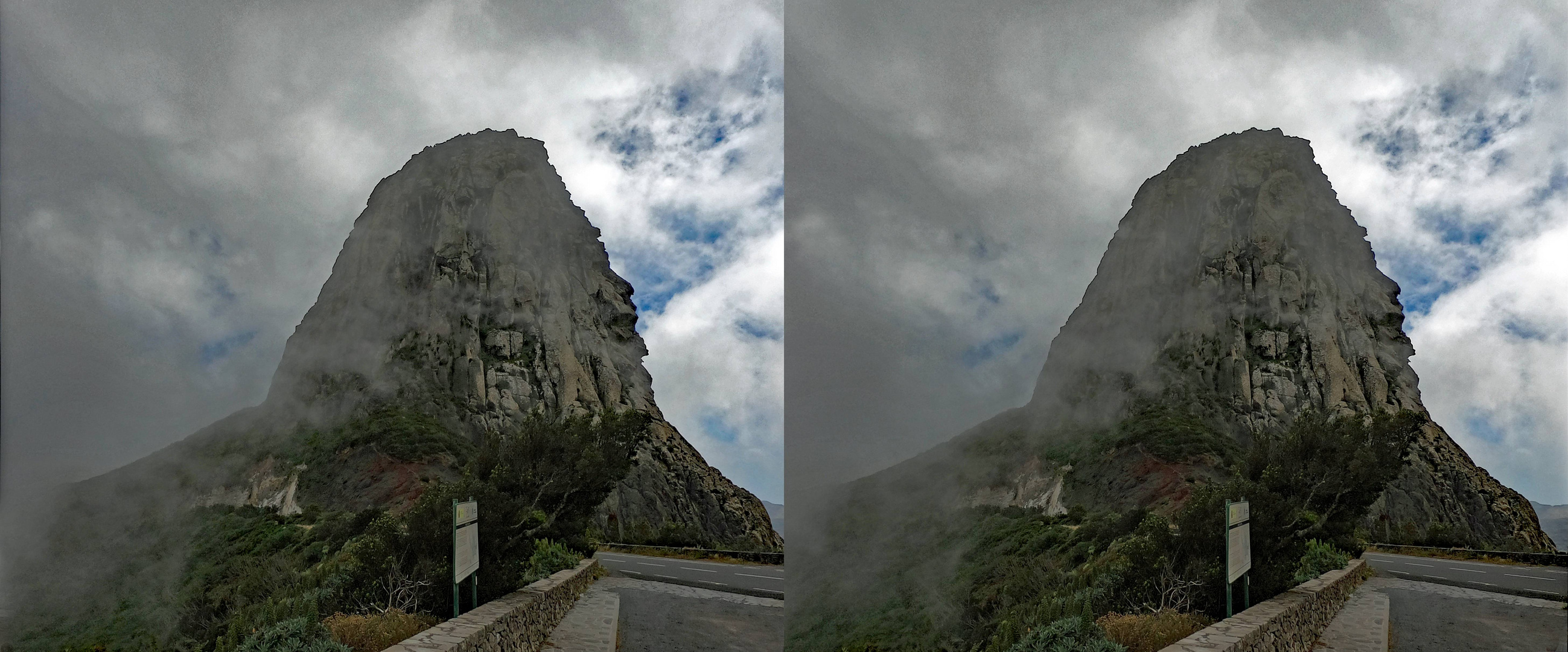 Gomera (3D X-view stereo)