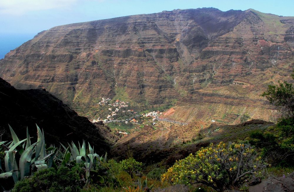 Gomera - erster Blick ins Tal