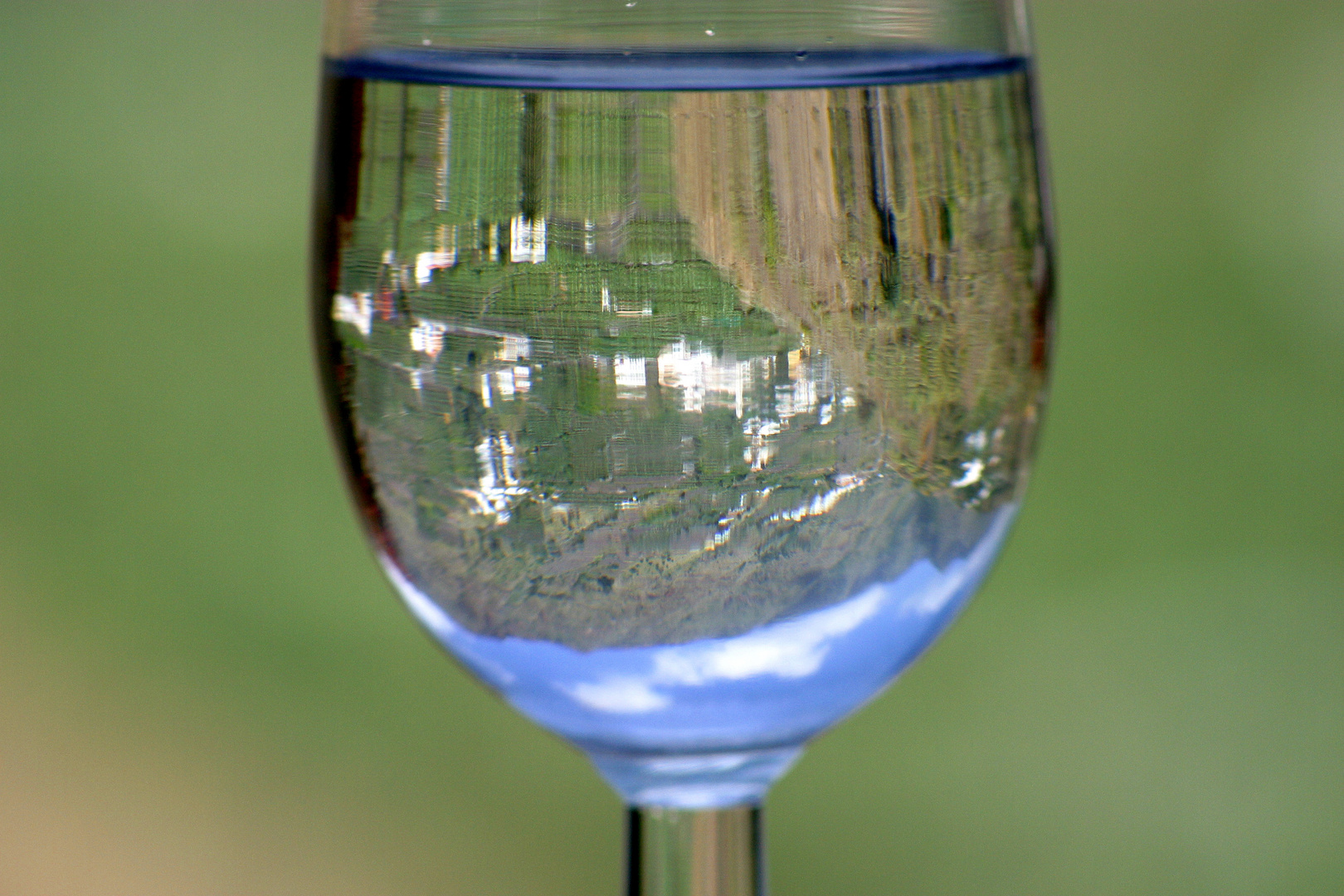 Gomera: "Hermigua - in wine glass"
