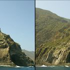 Gomera Orgelfelsen   ( 3D-II-View  Cha-Cha)