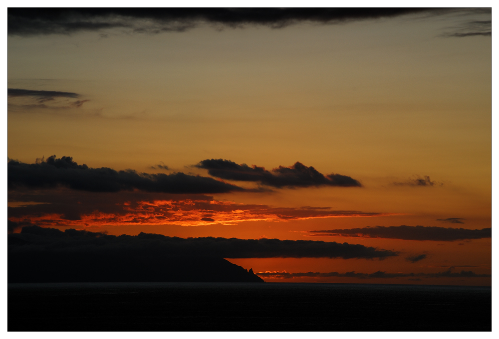 Gomera sunset